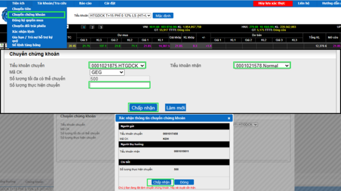 Hướng dẫn sử dụng webtrading (Strade)
