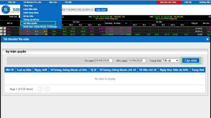Hướng dẫn sử dụng webtrading (Strade)