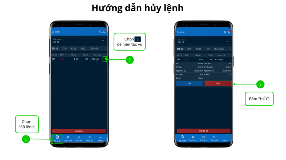 Hướng dẫn sử dụng SBS Mobile