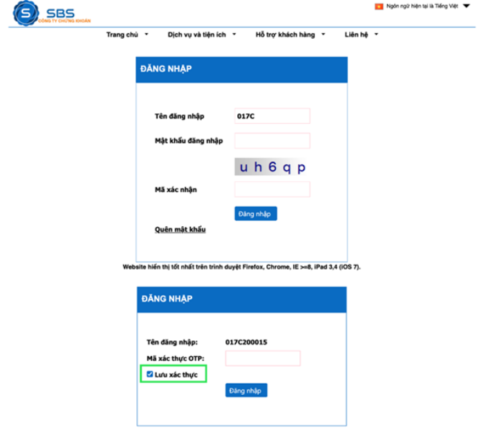 Hướng dẫn sử dụng webtrading (Strade)