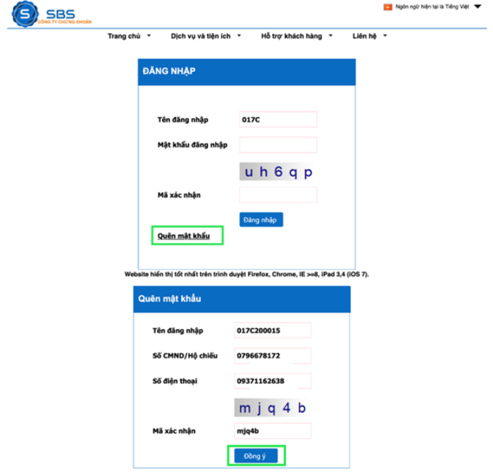 Hướng dẫn sử dụng webtrading (Strade)