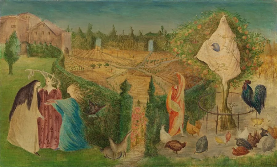 LEONORA CARRINGTON’S SURREALIST PAINTINGS CONTINUE TO BEWITCH ARTISTS, COLLECTORS, AND CURATORS