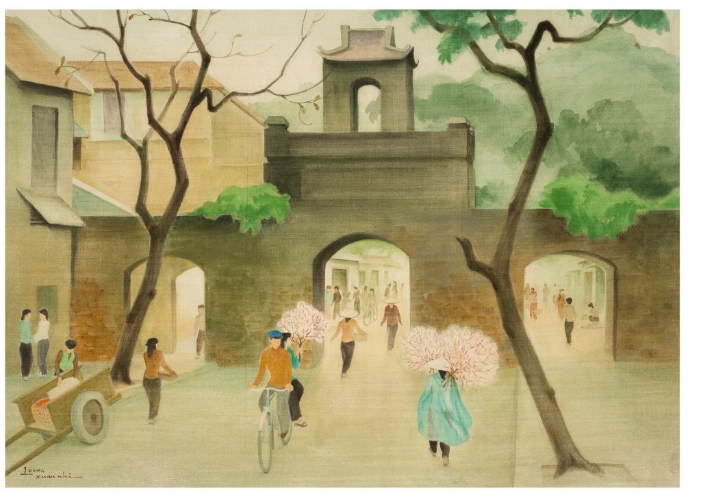 ABOUT TWO SILK PAINTINGS OF ARTIST LƯƠNG XUÂN NHỊ