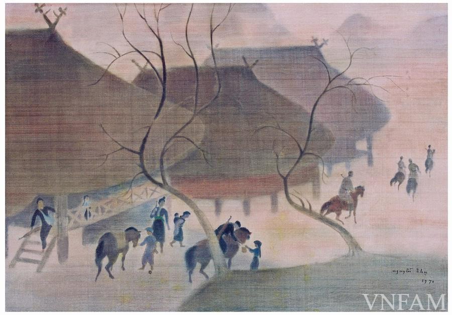 VIGNETTE ABOUT SILK PAINTINGS OF NGUYỄN THỤ (12.12.1930–24.6.2023)