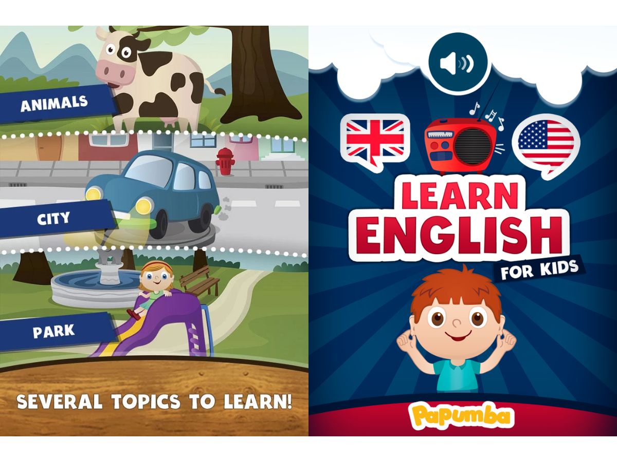 English for Kids là một trong những phần mềm học tiếng Anh được nhiều phụ huynh tin dùng