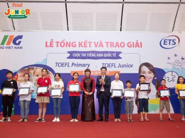 Cuộc thi tiếng Anh quốc tế TOEFL Primary Challenge là cuộc thi đánh giá năng lực sử dụng tiếng Anh dành riêng cho học sinh bậc Tiểu học