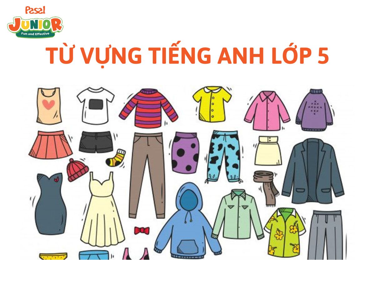 Các chủ đề từ vựng cho trẻ lớp 5