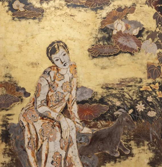 MORE THAN 11 BILLION VND FOR ‘ELEGANT LADIES IN A GARDEN’ BY HOÀNG TÍCH CHÙ – VALUE COMPATIBLE WITH THE WORK