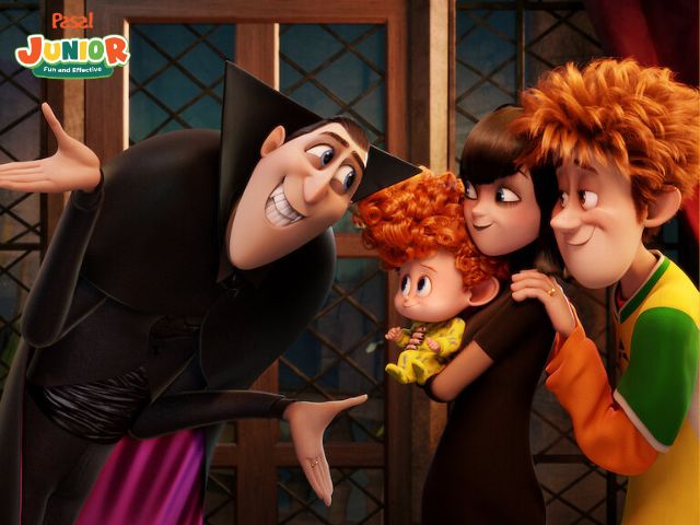 Phim hoạt hình Hotel Transylvania là một trong những bộ phim giúp cho trẻ học tiếng Anh rất tốt