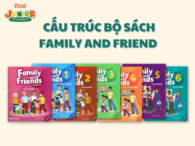 Cấu trúc bộ sách tiếng Anh Family and Friend