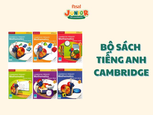 Bộ sách tiếng anh Cambridge được áp dụng phổ biến cho học sinh tiểu học