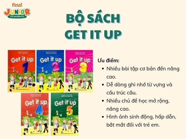 Sách tiếng anh cho trẻ em Get it up