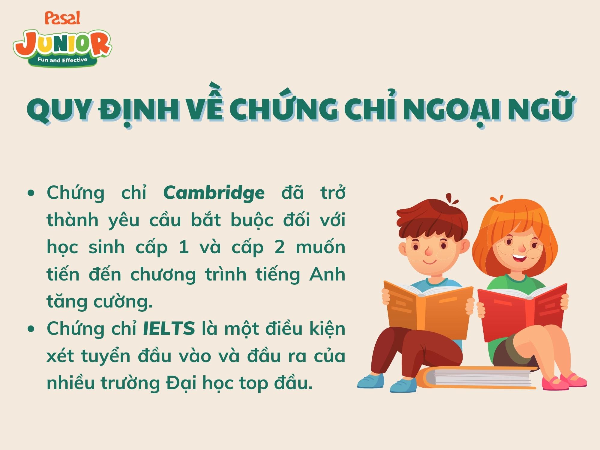 Quy định về chứng chỉ ngoại ngữ mới nhất 2023