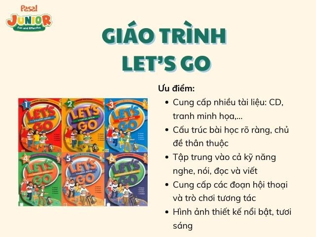 Giáo trình dạy tiếng Anh Let’s Go