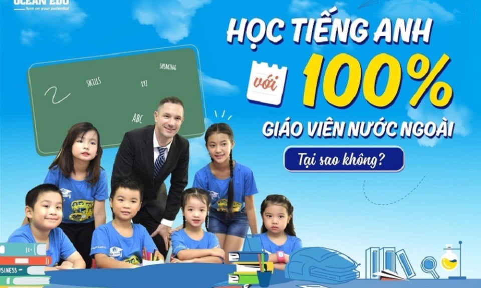 Trung tâm tiếng Anh trẻ em tốt tại Hà Nội - Ocean Edu