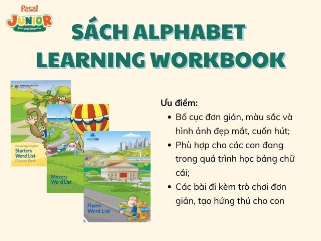 Sách ảnh Alphabet Learning Workbook