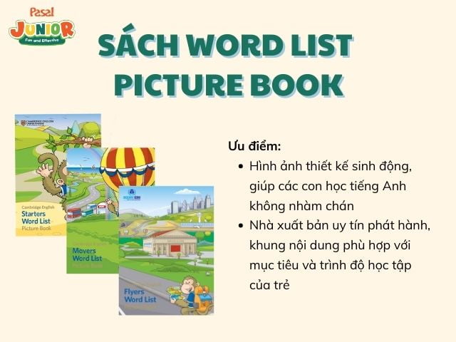 Giáo trình nâng cao từ vựng Word List Picture Book