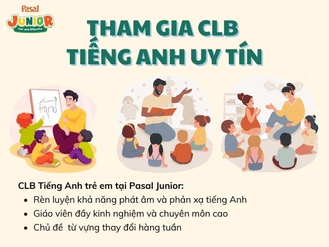 Tham gia CLB tiếng Anh để luyện nghe cho con tốt hơn