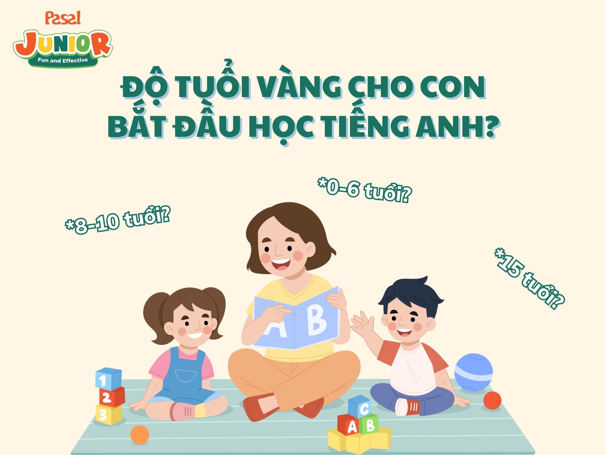 Độ tuổi vàng để bắt đầu học tiếng Anh?