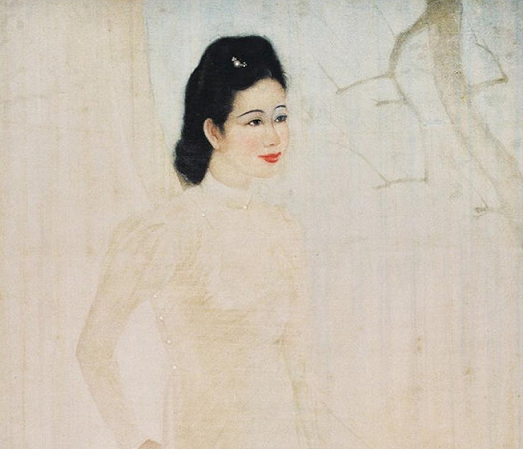 WHO IS THE MODEL IN THE SILK PAINTING ‘LADY BY THE SOFA’ OF LÊ VĂN ĐỆ (1906-1966)?