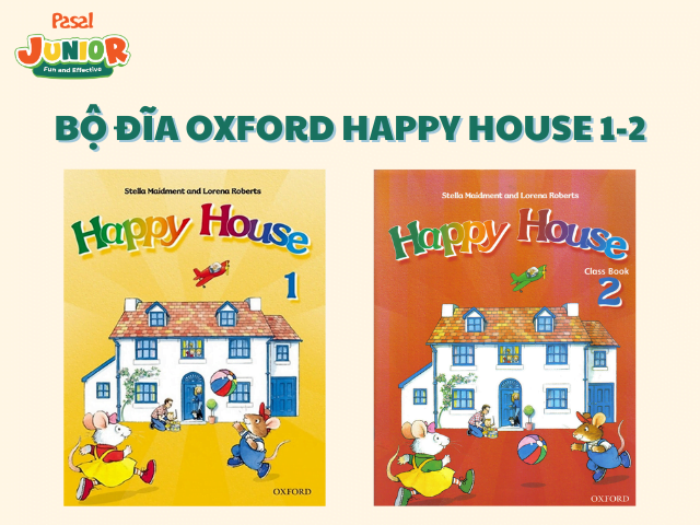 Bộ đĩa Oxford Happy House 1-2