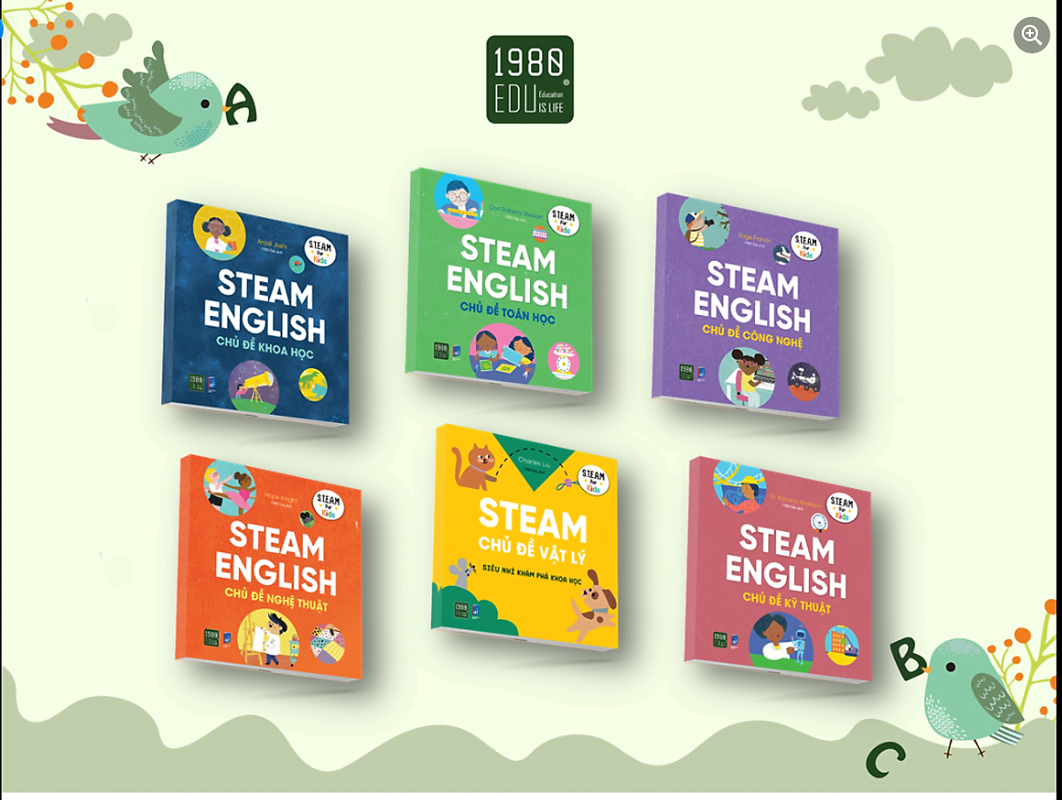 Bộ sách Steam English