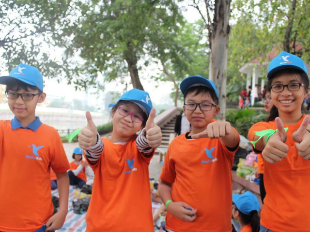 Trại hè kỹ năng sống MasterKids hoạt động sôi nổi