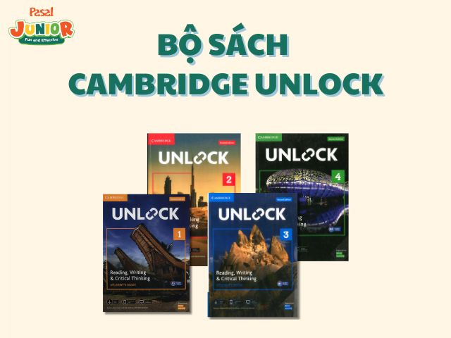 Bộ sách Cambridge Unlock 1-2-3-4 