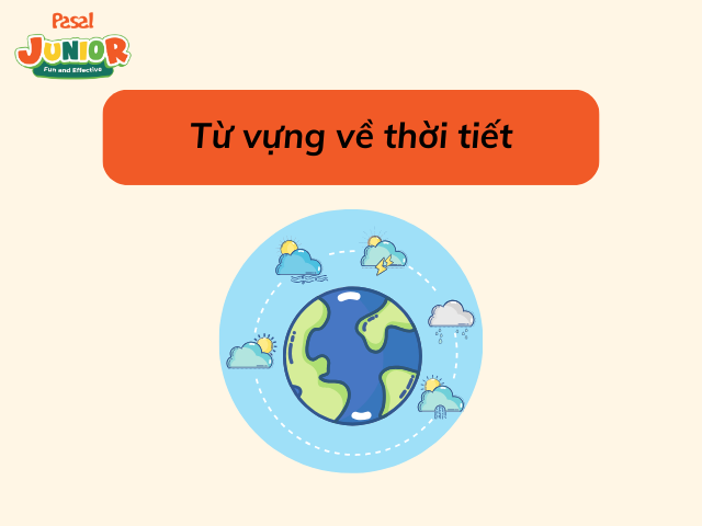 Bộ từ vựng Tiếng Anh 2 về thời tiết