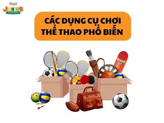 Dụng cụ chơi thể thao trong tiếng Anh