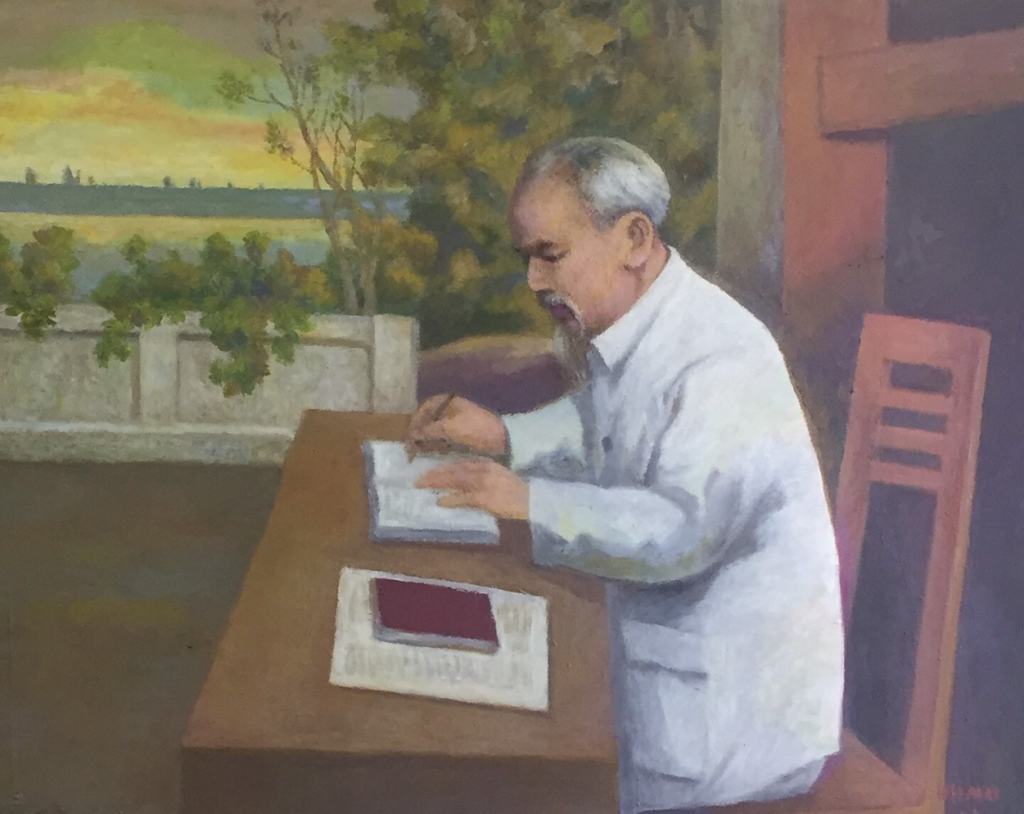 THE ARTIST WITH A LIFELONG AFFECTION FOR THE SUBJECT OF UNCLE HỒ