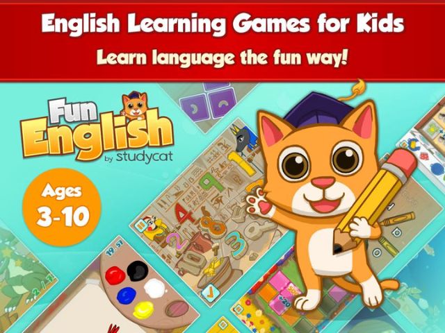 Fun English - Ứng dụng học tiếng Anh cho bé từ 3 - 10 tuổi