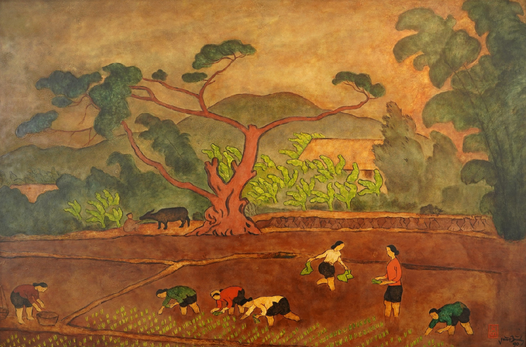 VĂN BÌNH (1917-2004) AND THE WORK “PLANTING RICE BEFORE DAWN”