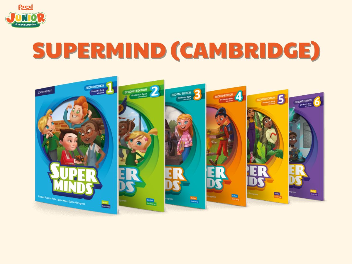 Super Minds được biết đến là bộ giáo trình tiếng Anh sáng tạo dành cho trẻ em