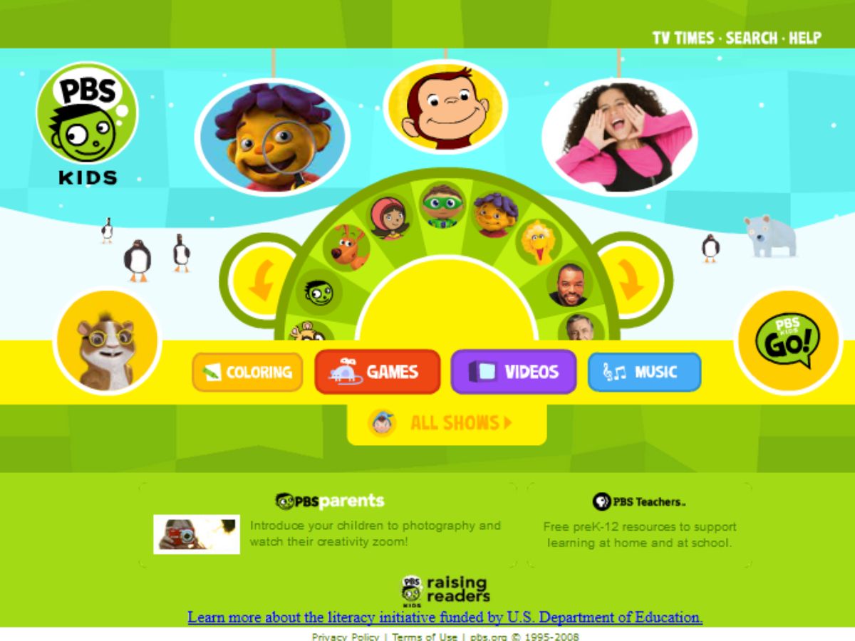 PBS Kids là trang web giáo dục dành cho trẻ em, cung cấp nhiều chương trình và hoạt động giáo dục