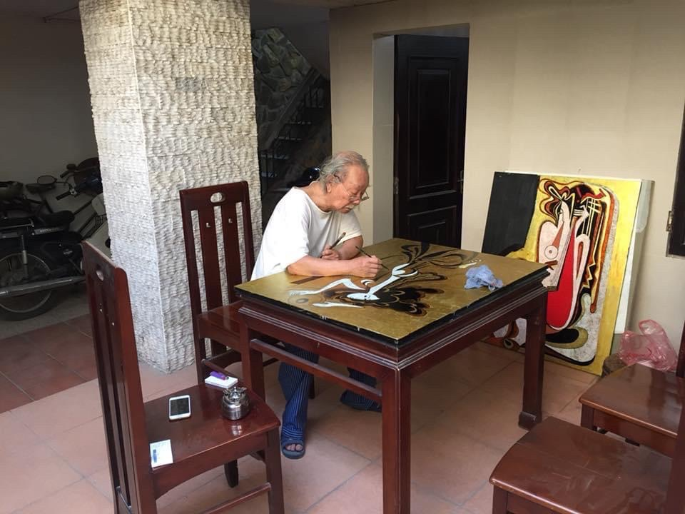 ARTIST MAI LONG (1930-2024) AND THE HOUSE IN NGỌC HÀ VILLAGE