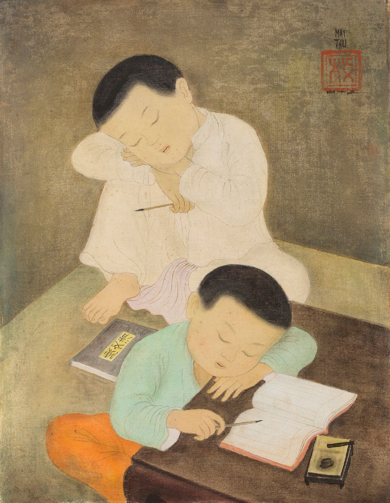 ‘ENFANTS ENDORMIS’ – MAI TRUNG THỨ