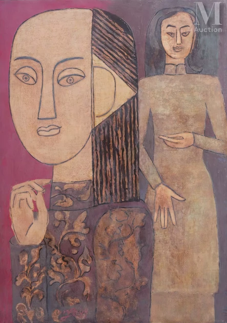 “A YOUNG WOMAN” – NGUYỄN TƯ NGHIÊM (1918-2016)