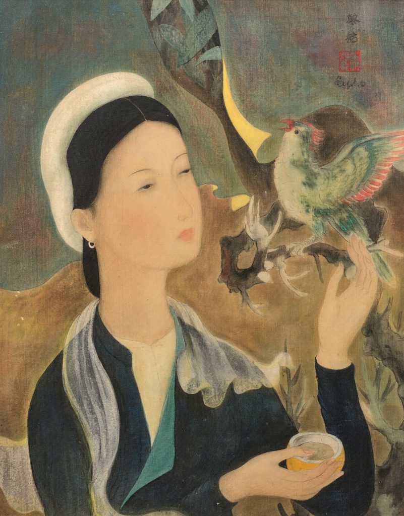 “QUÝ BÀ VÀ CON VẸT” – LÊ PHỔ (1907-2001)