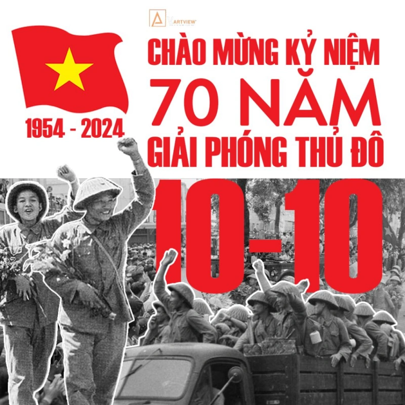 CELEBRATING THE 70TH ANNIVERSARY FOR LIBERATION OF HÀ NỘI (10/10/1954 – 10/10/2024)